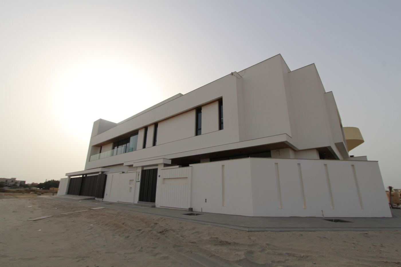 Modern residential villa built by Alkulaib Group in Sehla, Bahrain